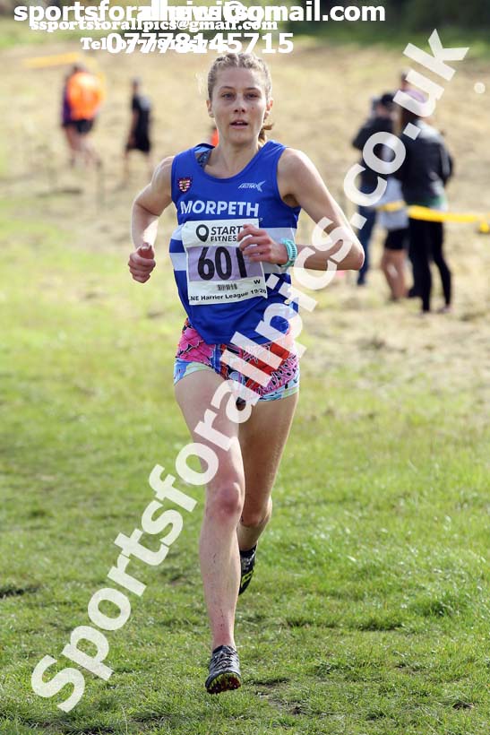Senior womens 2019 Start Fitness Harrier League, Wrekenton, Gateshead. Photo: David T. Hewitson/Sports for All Pics
